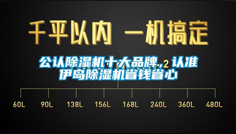 公認除濕機十大品牌，認準伊島除濕機省錢省心