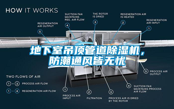 地下室吊頂管道除濕機(jī)，防潮通風(fēng)皆無(wú)憂