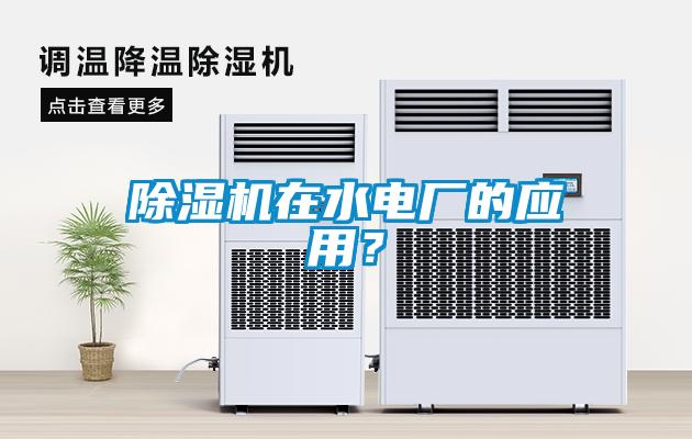 除濕機(jī)在水電廠的應(yīng)用？