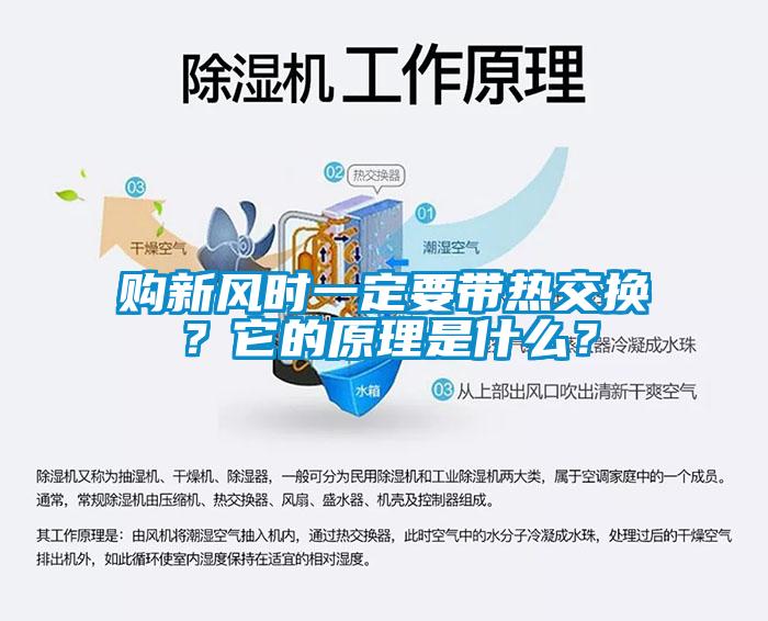 購新風時一定要帶熱交換？它的原理是什么？