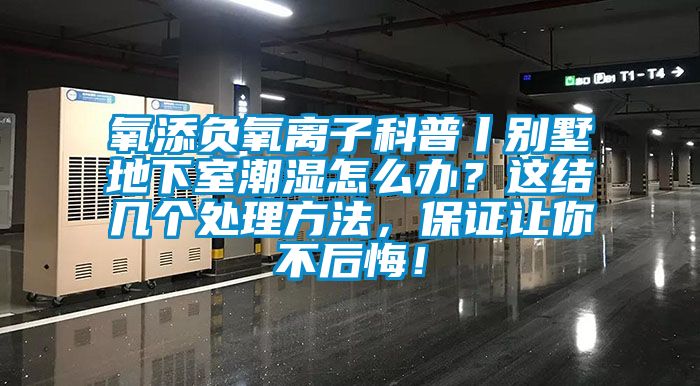 氧添負(fù)氧離子科普丨別墅地下室潮濕怎么辦？這結(jié)幾個(gè)處理方法，保證讓你不后悔！