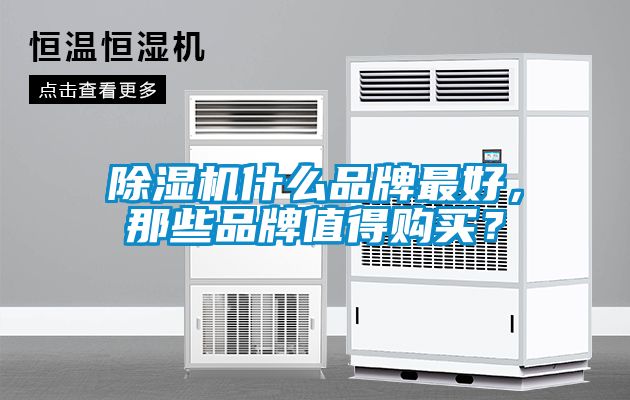 除濕機(jī)什么品牌最好，那些品牌值得購買？