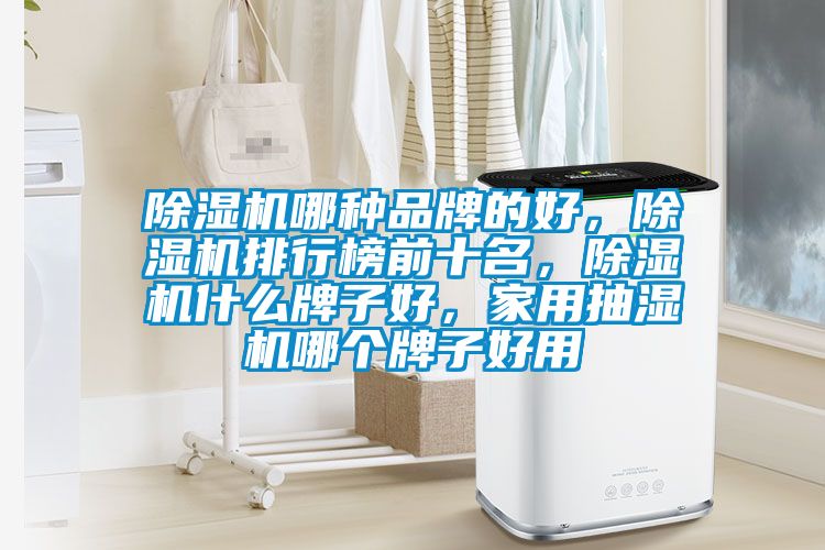 除濕機哪種品牌的好，除濕機排行榜前十名，除濕機什么牌子好，家用抽濕機哪個牌子好用